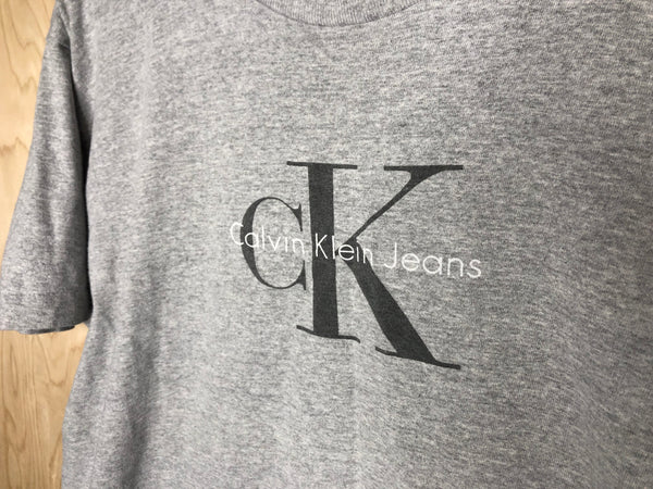 1990’s Calvin Klein Logo Grey - S/M