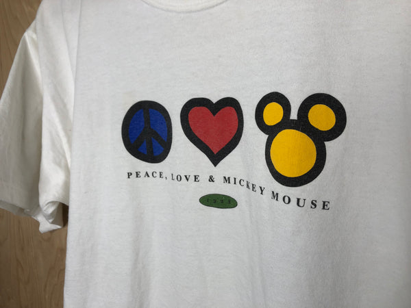 2000’s Walt Disney World “Peace Love Mickey” - XL