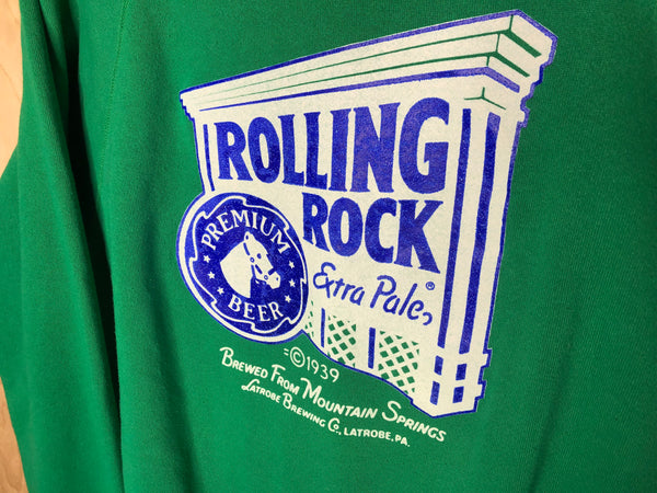 1990’s Rolling Rock Extra Pale Crewneck “Latrobe Brewed” - XL