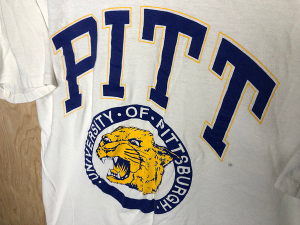 1990’s University of Pittsburgh Pitt Panthers Classic Logo - Large