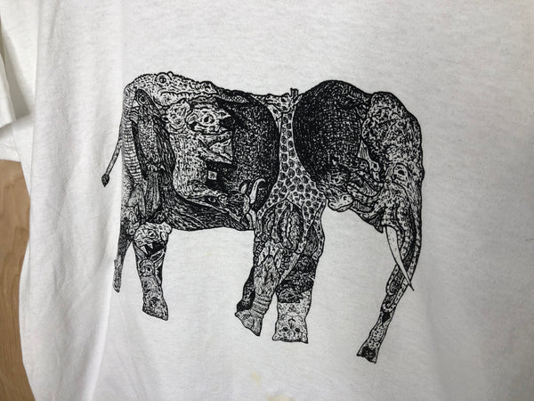 1980’s Elephant “Animal Montage” -  Large