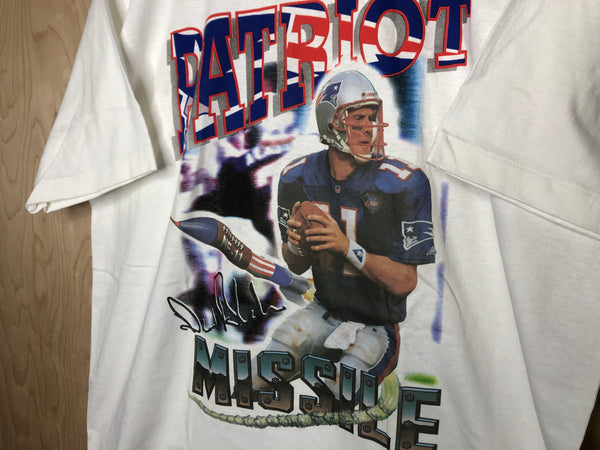 1994 Drew Bledsoe New England Patriots “Patriot Missile” - XL