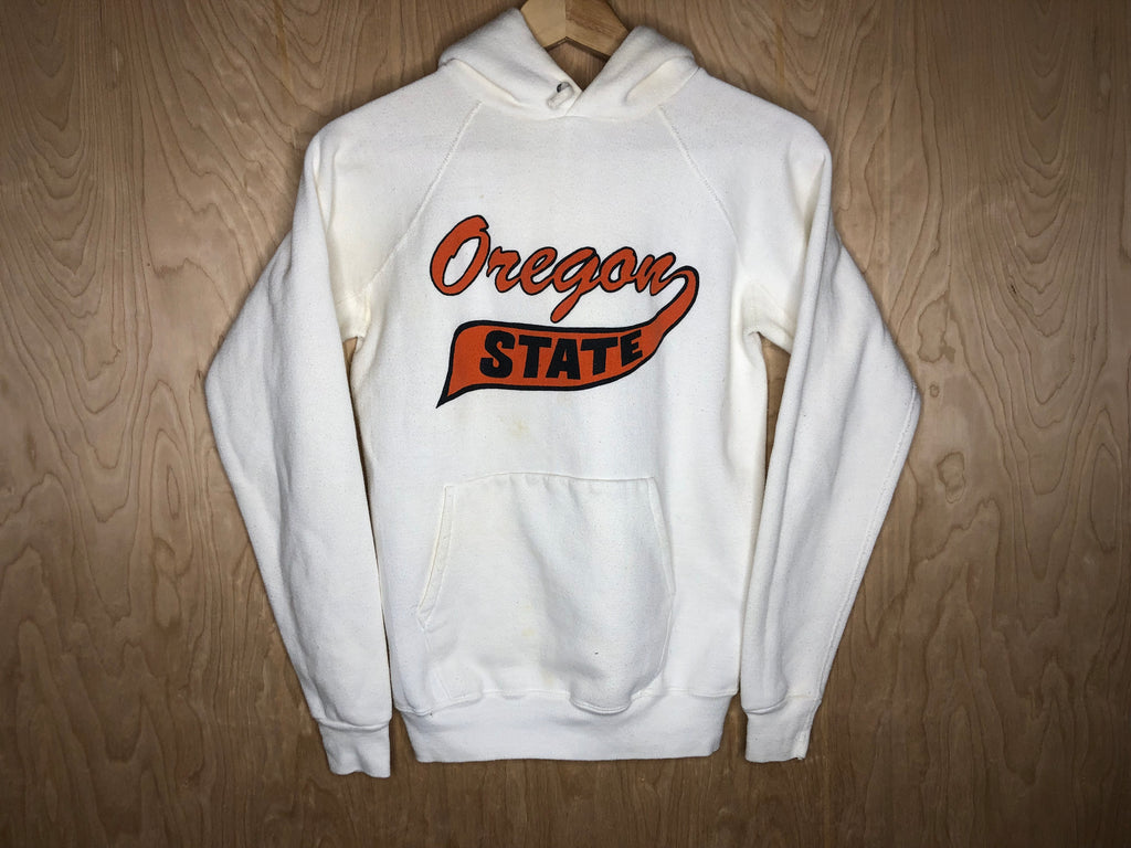 1980’s Oregon State Hoodie “Cursive” - Medium