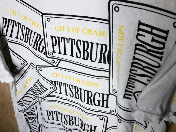 1990’s Pittsburgh City of Champs “License Plate” - Medium