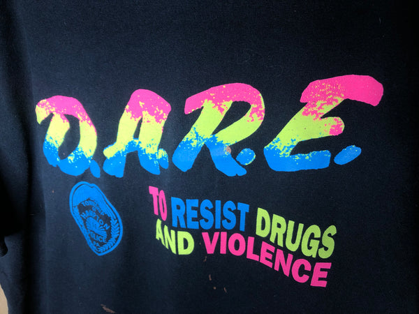 1990’s D.A.R.E. “To Resist Drugs and Violence” Rainbow - XL