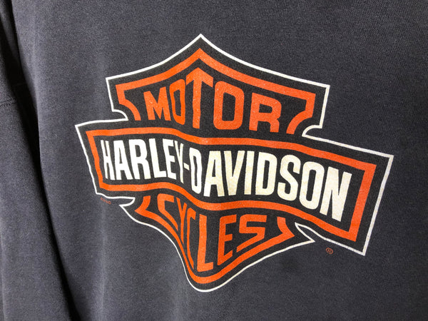 2001 Harley Davidson Crewneck “Shield” - 2XL
