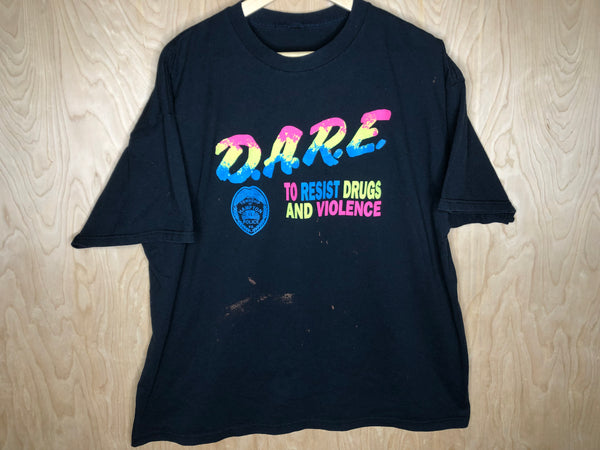 1990’s D.A.R.E. “To Resist Drugs and Violence” Rainbow - XL