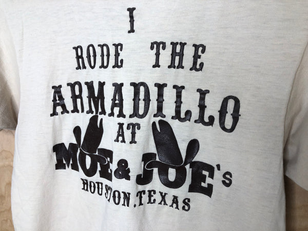 1980’s I Rode the Armadillo at Moe & Joe’s - Medium