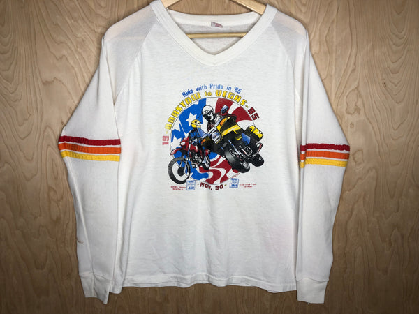 1985 Barstow to Vegas Motorcycle Run Long Sleeve - XL