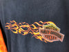 2000’s Harley Davidson Tie Dye Long Sleeve “Flames”  - XL