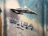 1990’s Boeing F/A-18A Hornet Tie Dye - Large