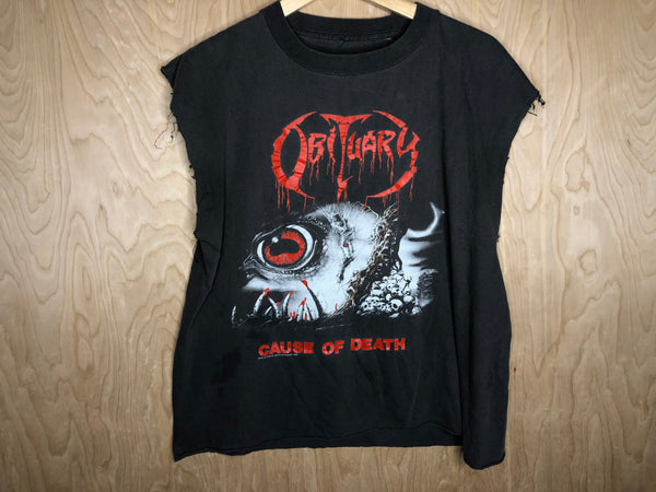 1990 Obituary Cause of Death “North American Tour” Chopped