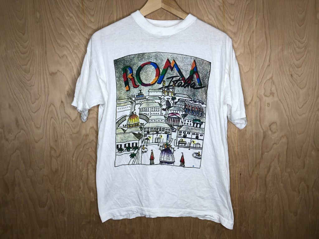 1990’s Roma Italia “Art” - XL