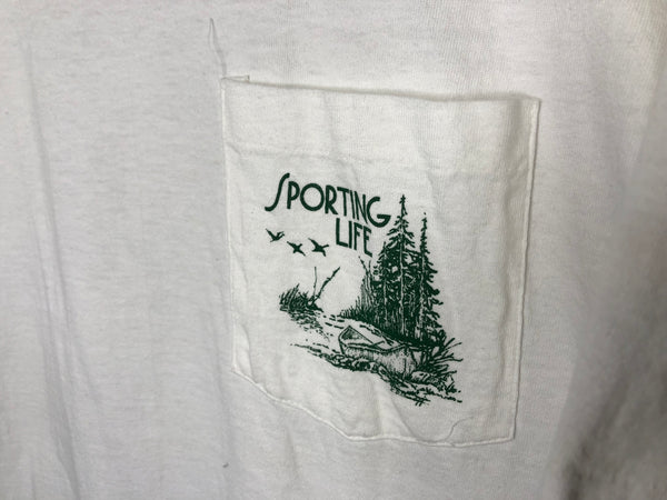 1990’s Sporting Life Pocket T “Migratory Waterbirds” - Large