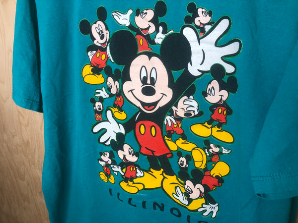 1990’s Mickey Mouse “Illinois” - XL