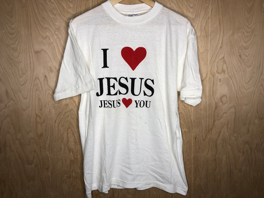 1990’s I <3 Jesus, Jesus <3’s You – Large