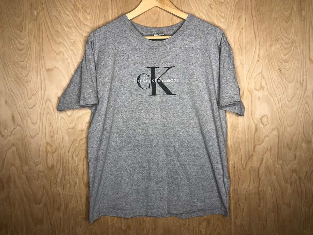 1990’s Calvin Klein Logo Grey - S/M