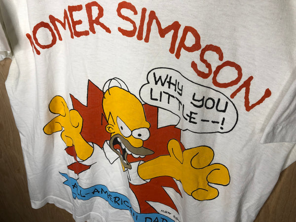 1990 The Simpsons Homer “All-American Dad” - XL