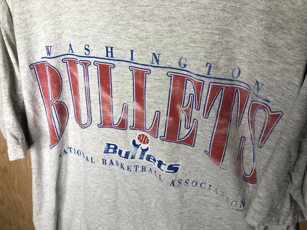 1990’s Washington Bullets NBA Logo - XXL