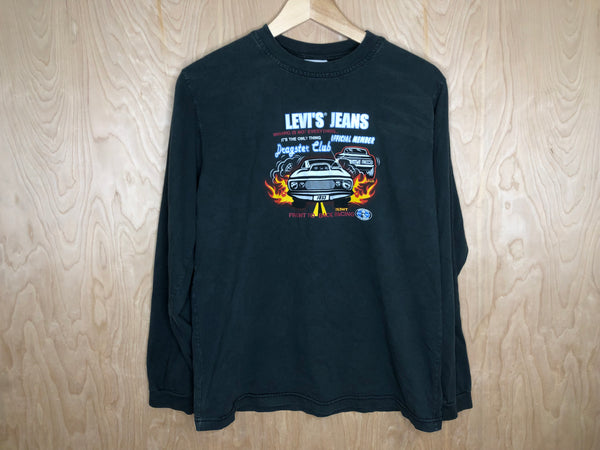 1990’s Levi’s Jeans “Dragster Club” Long Sleeve - Medium