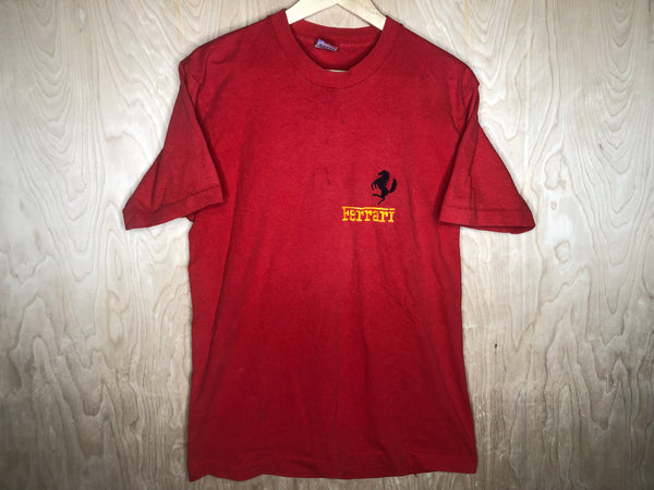 1990’s Ferrari Bootleg Sewn Logo - Large