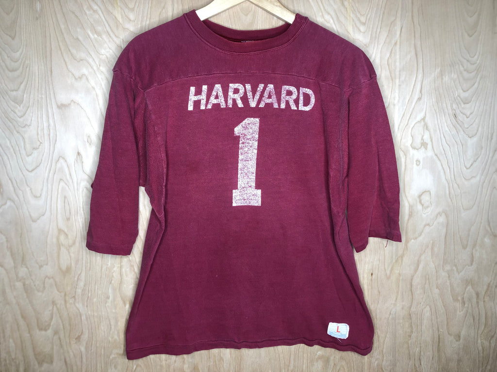 1980’s Champion Harvard 3/4 Sleeve - Large