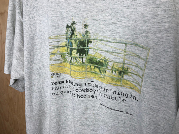 1991 Rodeo “Team Penning” - XL