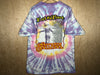 1997 Santana with Rusted Root Bootleg Tie Dye Tour - XL
