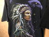 1999 Liquid Blue “Native American Art” - Large