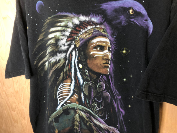 1999 Liquid Blue “Native American Art” - Large