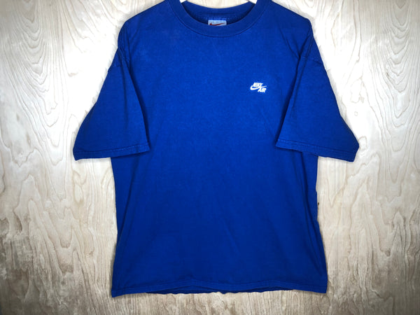 1990’s Nike Air Embroidered Logo Blue - XL