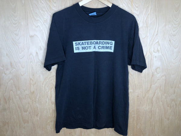 1990’s Santa Cruz “Skateboarding Is Not A Crime” - Large