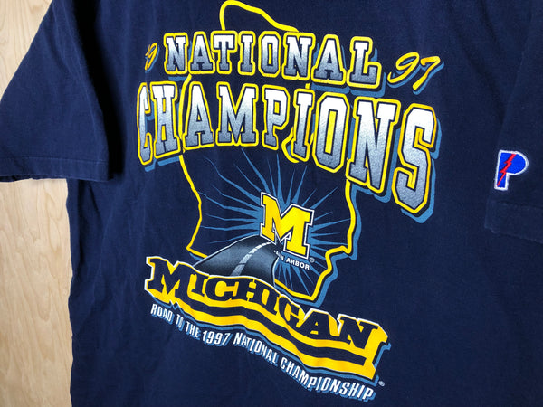 1997 Michigan Wolverines Football “National Champions” - XXL