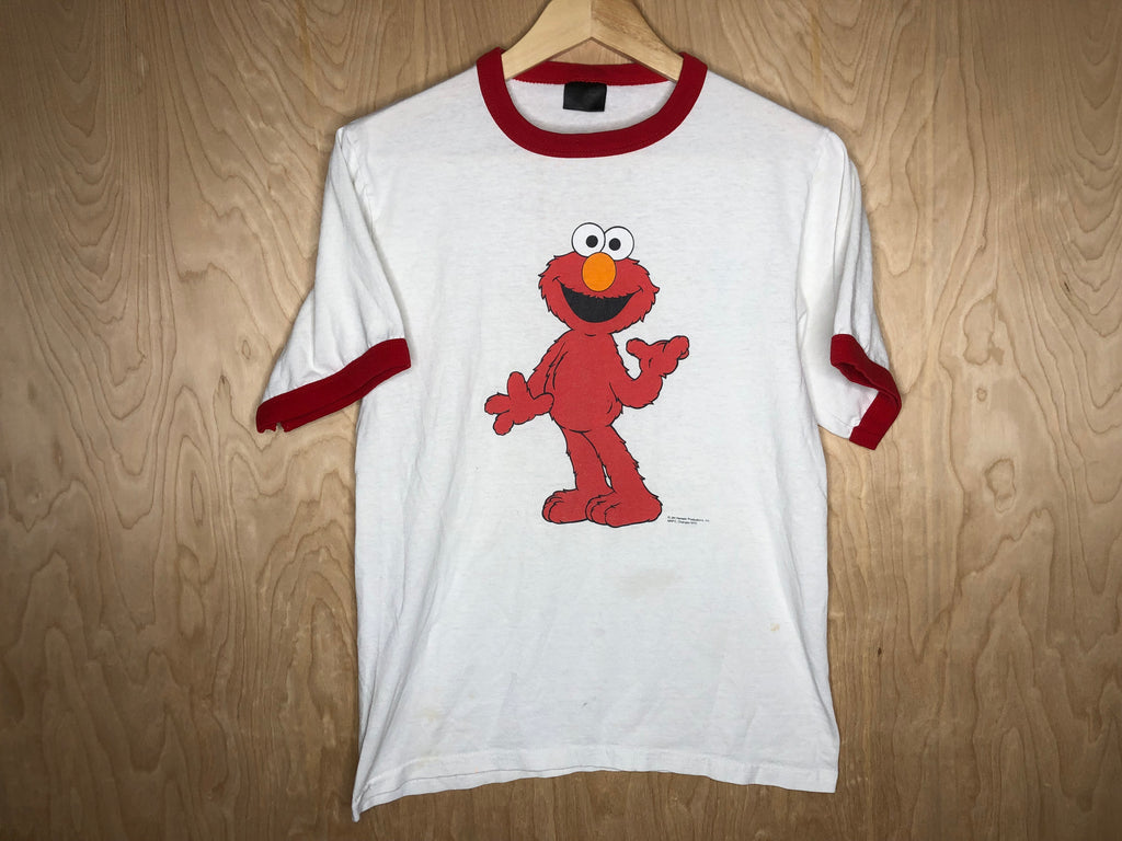 1990’s Elmo Sesame Street Ringer “Front and Back” -  Medium