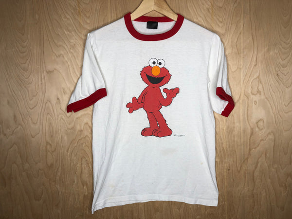 1990’s Elmo Sesame Street Ringer “Front and Back” -  Medium