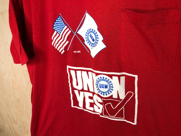 1980’s Union Yes “United We Bargain, Divided We Beg!” - XL