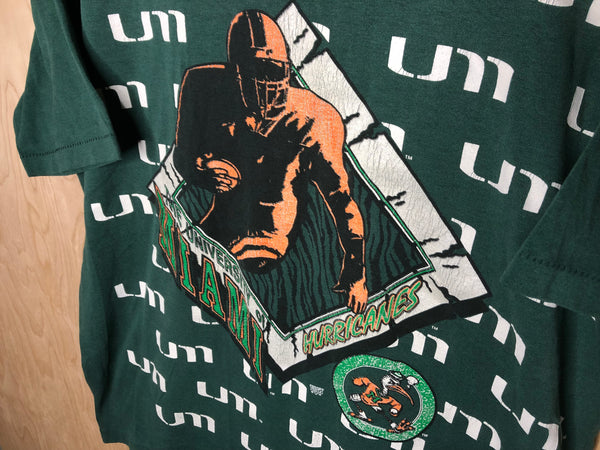 1990’s University Of Miami Hurricanes “Repeat” - XL